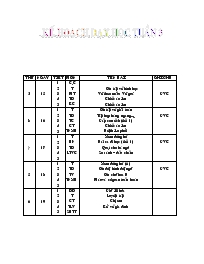 Giáo án Lớp 3 - Tuần 3 - Năm học 2008-2009 (B