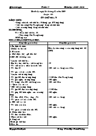 Giáo án Luyện Lớp 3 - Tuần 17 - Năm học 2009-2010 - Nguyễn Bá Mạnh