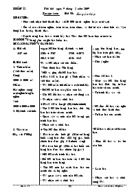 Giáo án Tổng hợp các môn khối 3 (buổi chiều) - Tuần 22