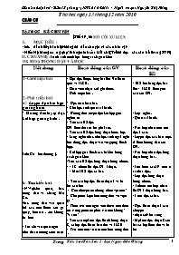Giáo án Lớp 3 - Tuần 17 (sáng) - Nguyễn Thị Hương