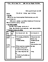 Giáo án Lớp 3 Tuần 5 - Trường tiểu học Quang Sơn