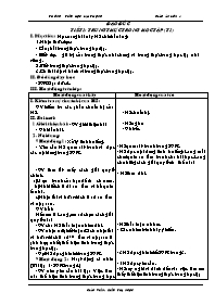 Giáo án Lớp 4 Tuần 1, 2, - Trường tiểu học Lại Thượng