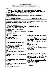 Giáo án Lớp 4 Tuần 22