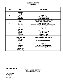 Giáo án Lớp 3 Tuần 12 - GV: Trần Thị Thuý Hằng