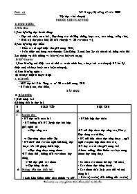 Giáo án Lớp 3 Tuần 14 - Nguyễn Văn Hào –Tiểu học Hạ Sơn