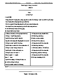 Giáo án lớp 3 Tuần 24 - Nguyễn Đức Hoàng