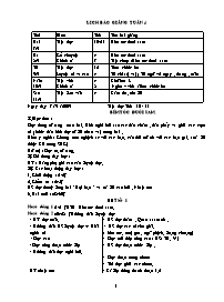 Giáo án môn Tiếng Việt 2 Tuần 4